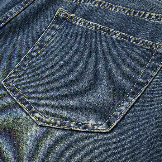 gxg.jeans男装  蓝色复古水洗休闲男裤牛仔长裤男宽松 25年夏热卖 商品图4