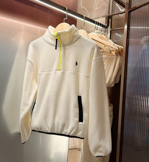 RL/拉夫半拉链加绒卫衣1025 商品图0