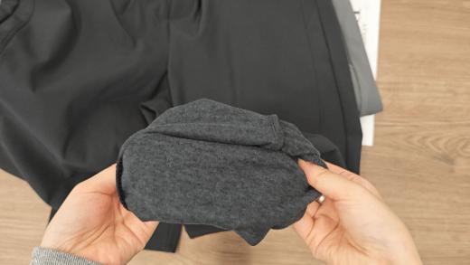 【内里加绒 触感细腻 单穿到10℃】耐尔男士薄绒抗皱长裤（敞口束口可选W4090/ W4091） 商品图5