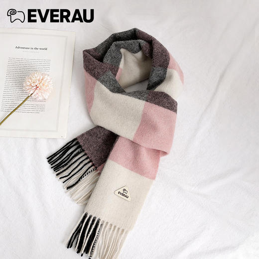 EVERAU苏格兰格纹围EA8001 商品图1