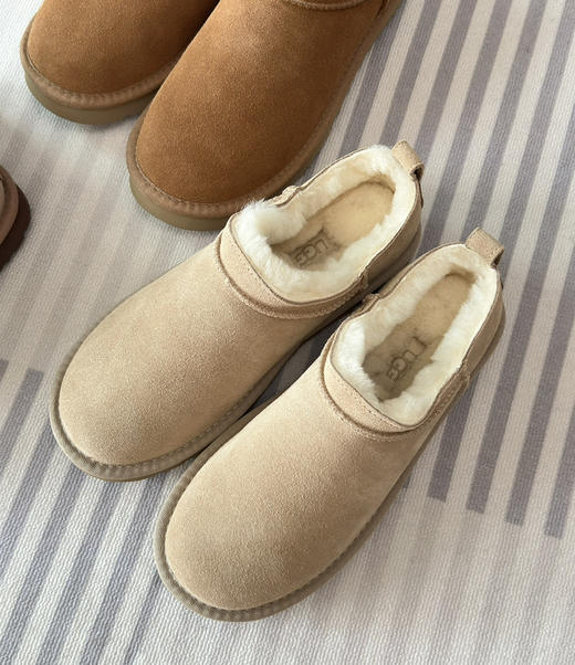 羊皮毛一体雪地靴 商品图2