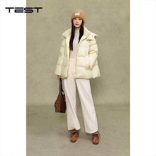 冬上新时尚气质优雅保暖舒适长羽绒服2254023 商品图1