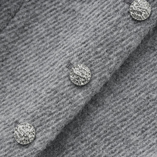 「高货wl」全新升级【铂金会员441/天猫589/差价148】(99055)洛诗琳2025秋冬通勤加厚毛呢修身外套直筒半身裙两件套女 商品图2