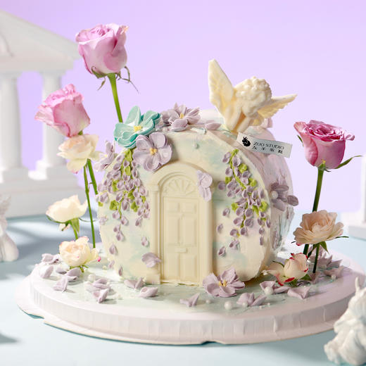 【花园里的优雅】2磅 香草奶油芒果夹心口味 | 左羊 商品图4