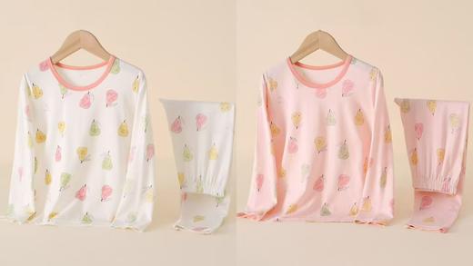 LF竹纤维女童竹棉水果秋衣套6116 商品图1