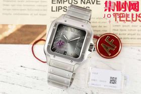 AF卡地亚桑托斯 山度士系列 山度士大号机械男款腕表，成熟魅力之典范