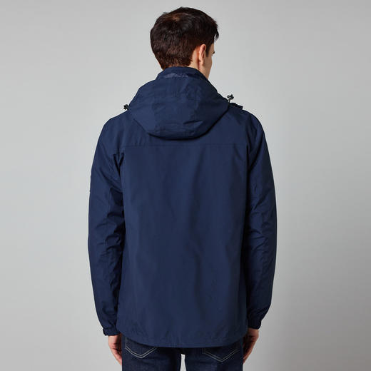 【羽绒内胆】罗蒙秋冬男士外套男时尚休闲户外保暖可拆卸内胆御寒外套 商品图1