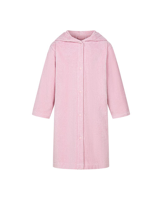 【春上新】8楼爱慕儿童Aimer Kids女孩动物联盟小兔连帽浴袍AK144J641，吊牌价680元 商品图5