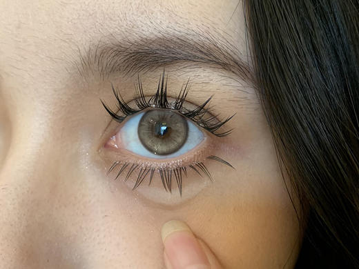 Tomdoll 远山檀木 半年抛 两片 14.2mm 参考着色 13.4mm 基弧 8.5 含水 40% 新锐国货 商品图2