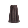 绽放657朵/栗绒·灯芯绒炒雪花工艺半腰松紧阔腿裤女休闲长裤新款 商品缩略图4