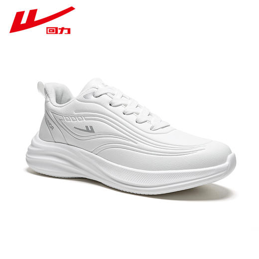 回力女鞋加绒运动鞋冬季新款软底跑步鞋子防泼水皮面跑鞋保暖棉鞋 商品图4