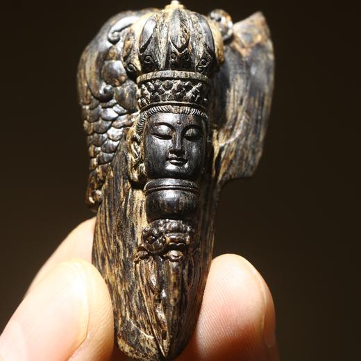 BC.BT10.24-5  东马沉水(金刚杵)挂件，8.46g 商品图0