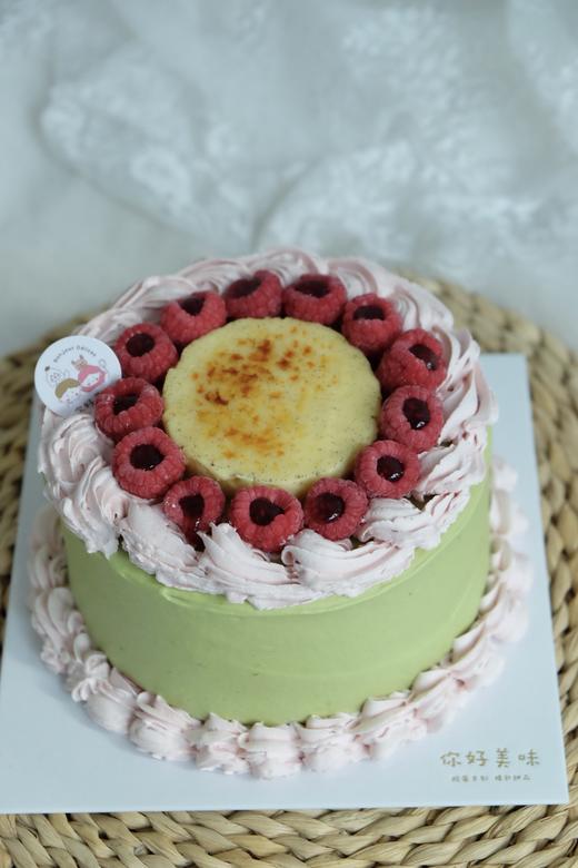 抹茶树莓烤布蕾蛋糕 商品图3