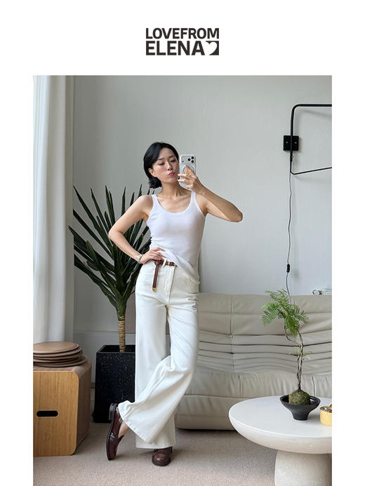 澳洲羊毛针织打底背心 商品图4