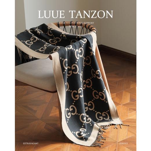 WJ16-古驰 双G 羊绒围巾（QZ*MM） 商品图1