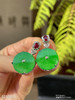 艳绿平安扣耳坠【5255010】具体价格微信咨询 商品缩略图2