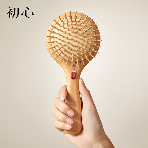 初心| 调压按摩梳欧洲榉木 商品图0