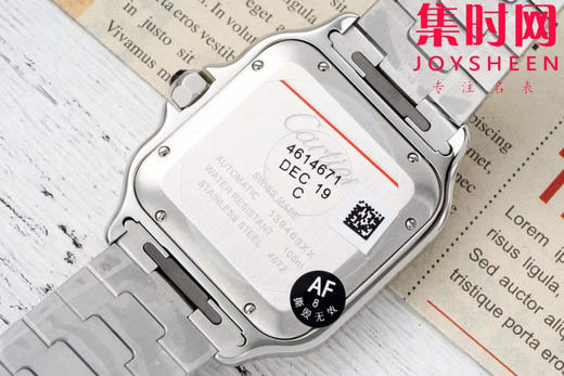 AF卡地亚桑托斯 山度士系列 山度士大号男款WSSA0048
机芯：搭载进口9015 商品图5