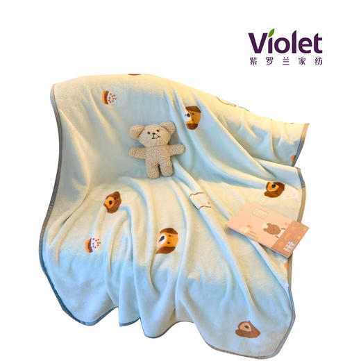 紫罗兰 多用休闲毯VDZLPMT13793 商品图4