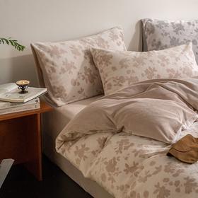 冬季保暖花千朵牛奶绒三四件套高级感加厚雕花床单被套床笠床品