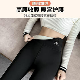 升级款秋冬羊羔绒鲨鱼裤 暖宫护腰外穿秋冬加厚加绒高腰打底裤女保暖显瘦腿瑜伽裤