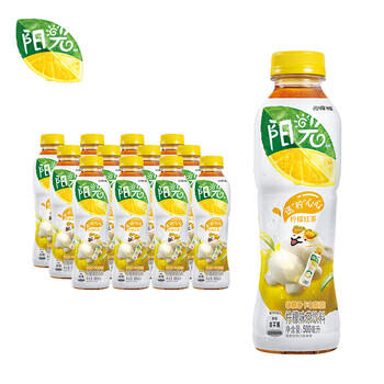 可口可乐（Coca-Cola）阳光无糖柠檬味 茶饮料 500ml*12瓶 新老包装随机发货 商品图3