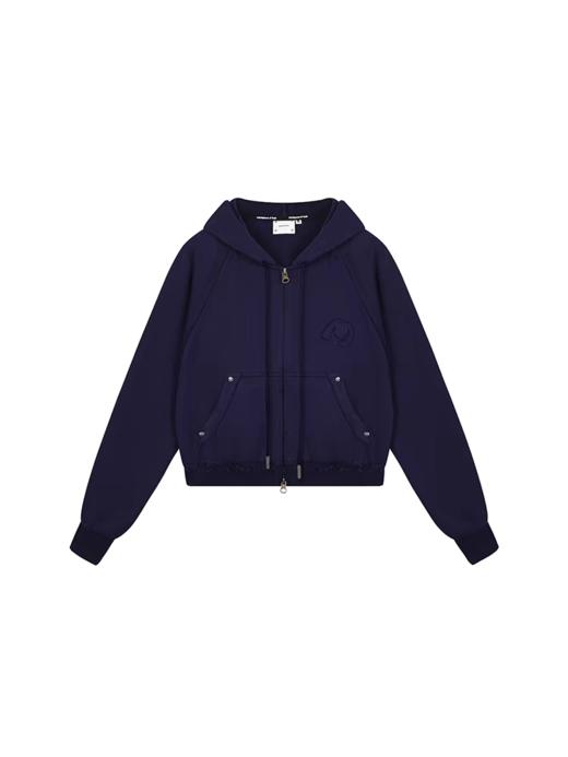 马得工地/MDGDWY13809/贴布绣毛搭连帽开衫卫衣 商品图3