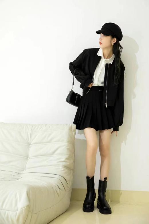 G07762#后钉珠蝴蝶图案外套 商品图0