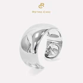 Mordern Art 现代艺术时期 | 水滴镜面宽手镯