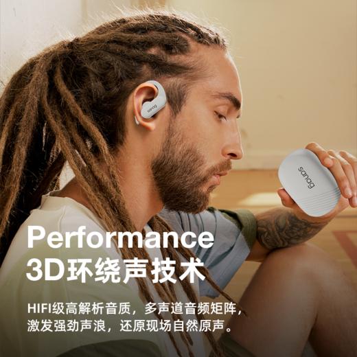 塞那 挂耳式蓝牙耳机 冰岛灰/对 Z22SPro-S 商品图5