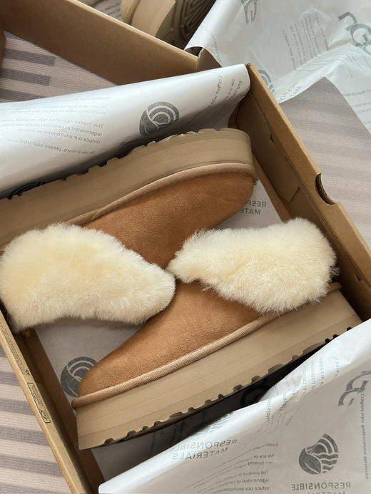 羊皮毛一体雪地靴 商品图4