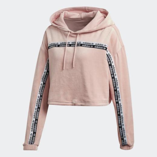 元旦超值抢购 （YY）adidas/阿迪达斯  春秋短款运动连帽套头衫 GI1116 商品图0