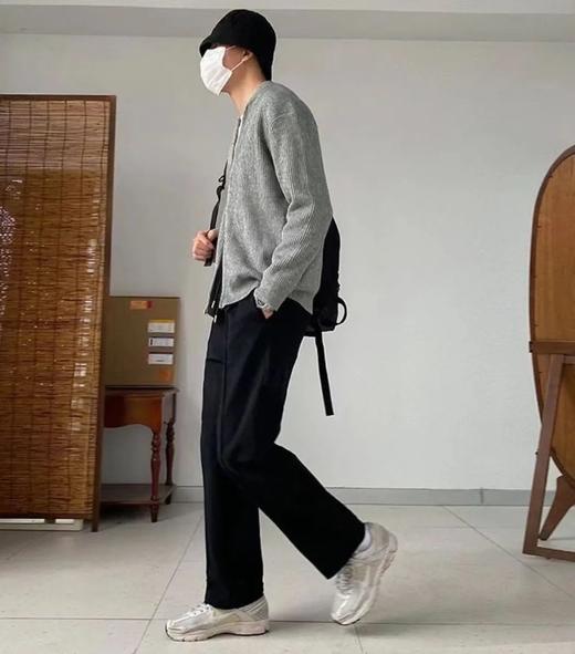 【内里加绒 触感细腻 单穿到10℃】耐尔男士薄绒抗皱长裤（敞口束口可选W4090/ W4091） 商品图12