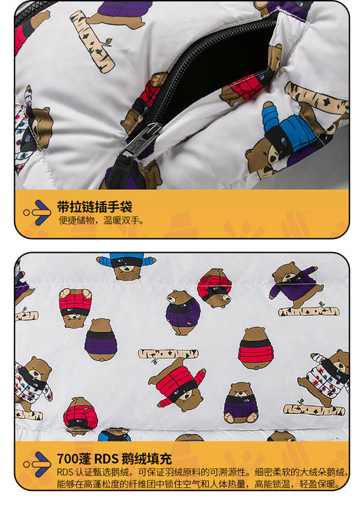 北面 25年秋冬  羽绒服  8E84 商品图2