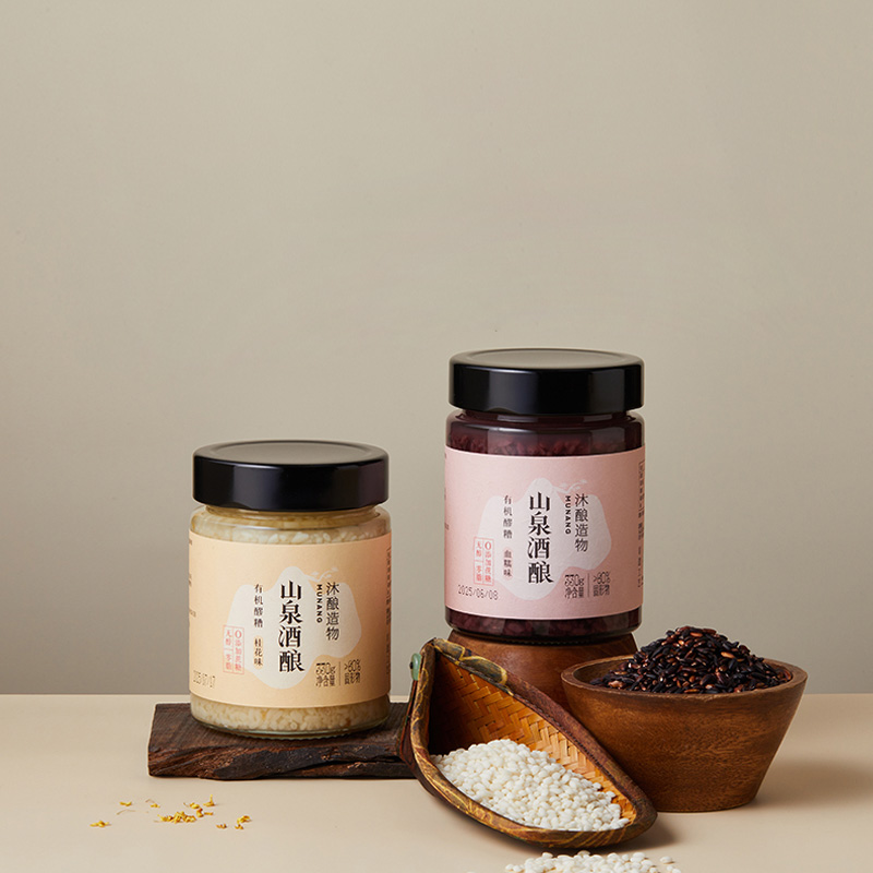 山泉酒酿 有机  自然甘甜 细腻顺滑 醪糟