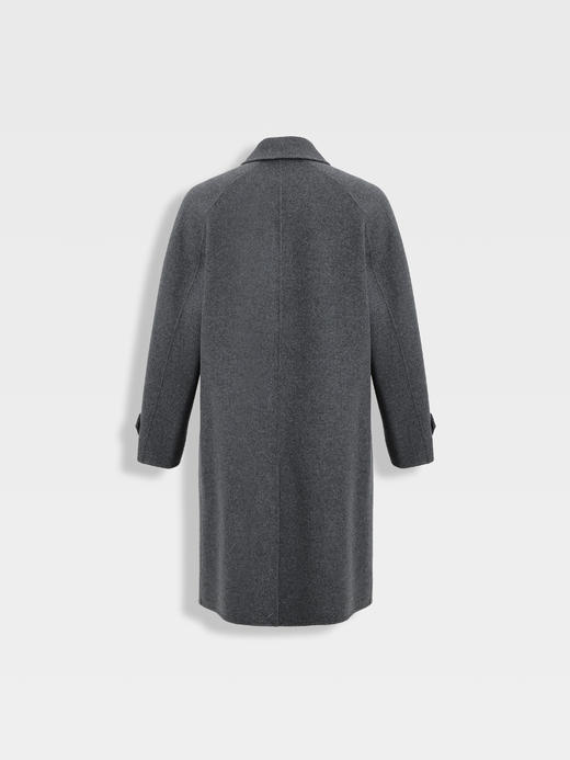 callisto深灰色绵羊毛大衣 商品图1