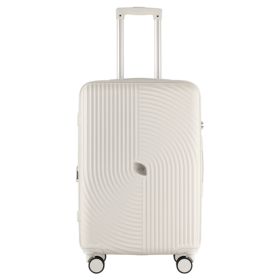 皇冠 商务可扩充行李箱CF2036A奶白24寸-S