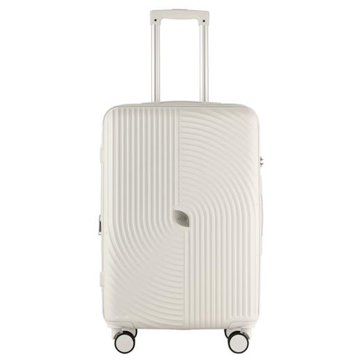 皇冠 商务可扩充行李箱CF2036A奶白24寸-S 商品图0