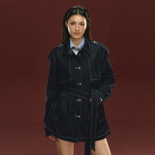 Ariseism 美式复古短外套女秋季新款外套 商品图0