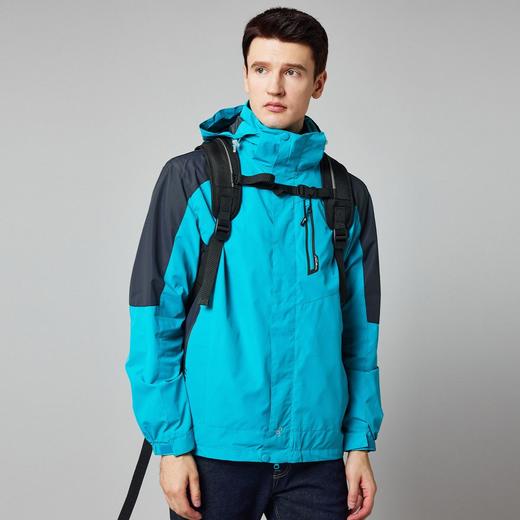 【摇粒绒内胆】罗蒙秋冬保暖外套男时尚休闲户外保暖可拆卸内胆御寒两件套 商品图3