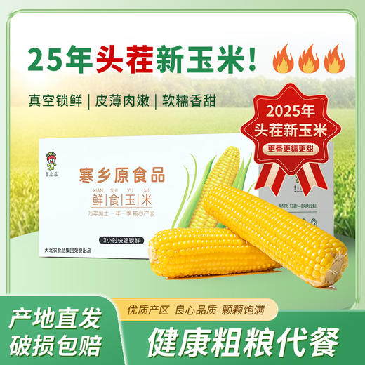 寒乡原 鲜食玉米 240g*8穗 商品图0