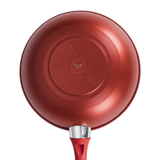 神田臻钛系列钛合金红钛不粘炒锅 32cm-S 商品图3