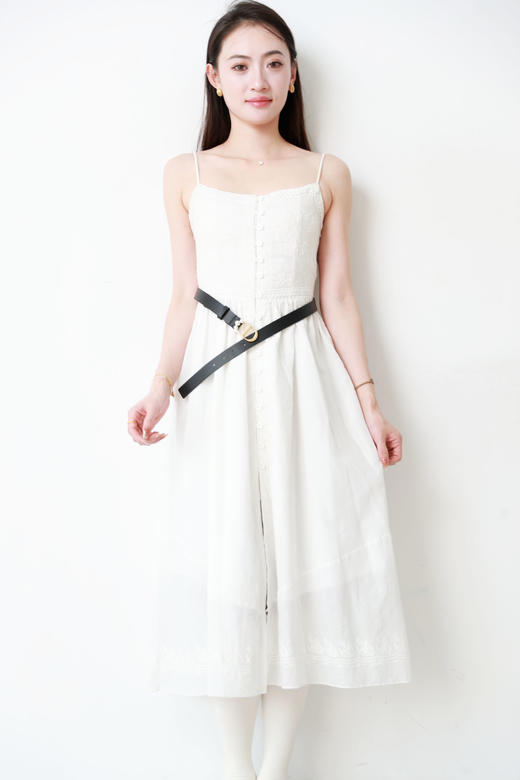 珍珠镌刻+小牛皮工艺，法式老钱风氛围感复古气质腰带皮带C102866 商品图10