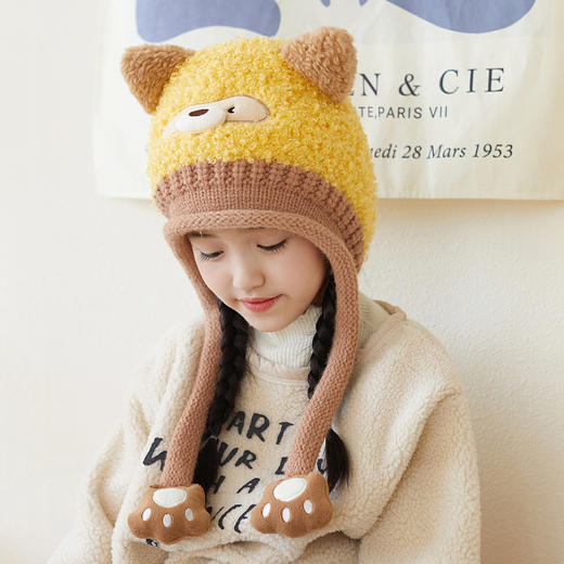 39元开抢✌️保暖又洋气的「VEC儿童轻糯卡通针织帽」🧢区别于市场普货⚠️专为萌娃护耳护头设计❗又暖又软针织面料就像“扎进云朵”🔥超萌卡通造型引爆回头率👍️娃出门再也不怕头受凉了😍 商品图3