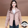 QYMYJ-25XYY15-Y时尚羽绒服2025年冬季新款洋气女装翻领短款白鸭绒短款羽绒服外套 商品缩略图0