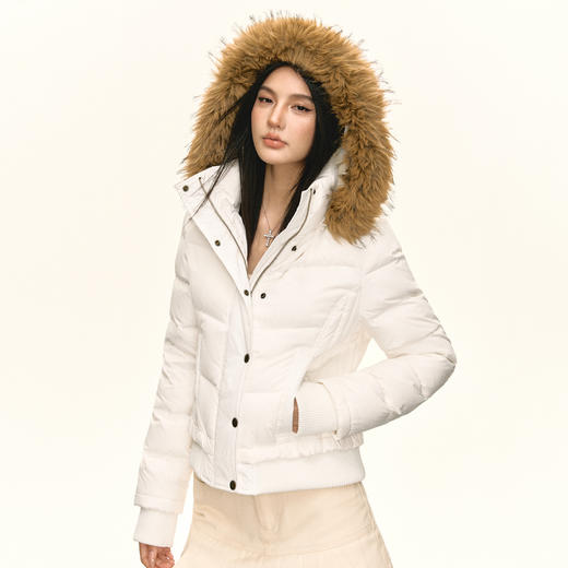 Ariseism 美式复古羽绒服女冬季新款保暖外套 商品图1