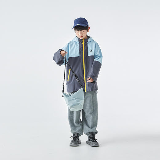 蓝汽水拼色休闲外套882B258024JX 商品图4