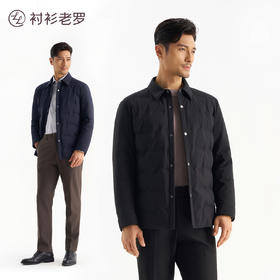 【北极十号】90悬浮白鹅绒三防拒水翻领衬衫夹克外套259B1D527N