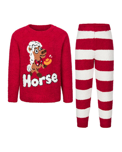 【春上新】8楼爱慕儿童Aimer Kids中性2件装-小马乐园长袖家居套装AK343J611，吊牌价899元 商品图5