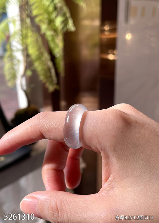 玻璃种木那玉扳指【5261310】圈口11.0~具体价格微信咨询 商品图4
